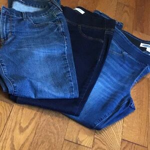 Old Navy trio of jeans